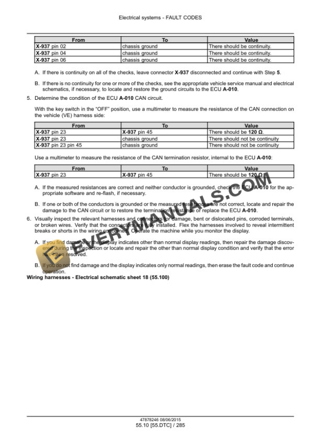 Case Farmall 90C, 100C, 110C, 120C Efficient Power Tier 4B (Final) Tractor Service Manual 47899714-4