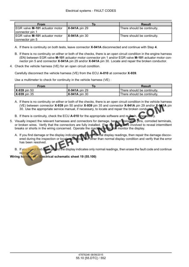 Case Farmall 90C, 100C, 110C, 120C Efficient Power Tier 4B (Final) Tractor Service Manual 47899715-2
