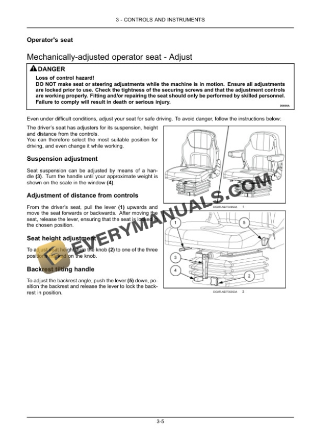 Case Farmall 90C, 100C, 110C, 120C Tractor Operator Manual 47945456-2