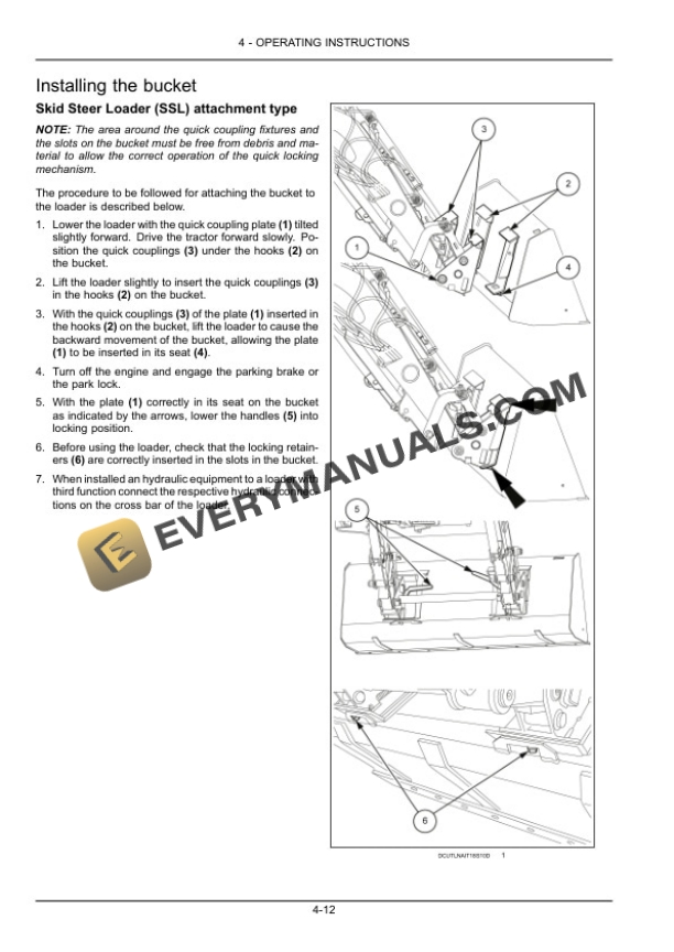 Case Farmall 90C, 100C, 110C, 120C Tractor Operator Manual 47945456-3