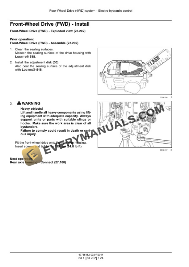 Case Farmall 95U Pro EP, 105U Pro EP, 115U Pro EP Tractor Service Manual 47735452 PDF 4 Case Farmall 95U Pro EP, 105U Pro EP, 115U Pro EP Tractor Service Manual 47735452 PDF - Image 2
