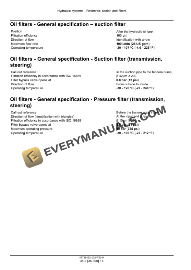 Case Farmall 95U Pro EP, 105U Pro EP, 115U Pro EP Tractor Service Manual 47735452 PDF 5 Case Farmall 95U Pro EP, 105U Pro EP, 115U Pro EP Tractor Service Manual 47735452 PDF - Image 3