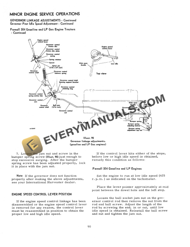 Case Farmall and International 504 Tractor Operator Manual 1014497R6 PDF 6 Case Farmall and International 504 Tractor Operator Manual 1014497R6 PDF - Image 4