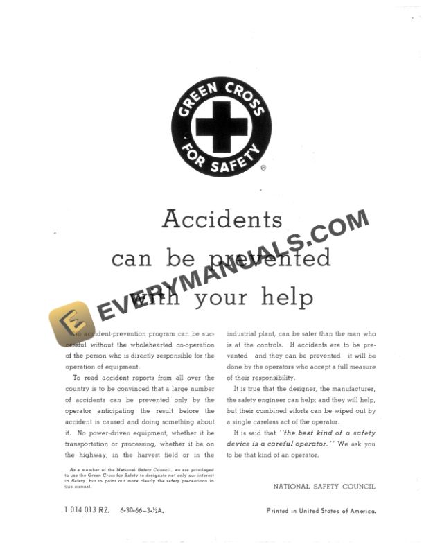 Case Farmall Fast-Hitch Attachment (363 655 R92) for McCormick Farmall and International Cub Tractors Installing Instruction Owner Manual 1014013R2-5