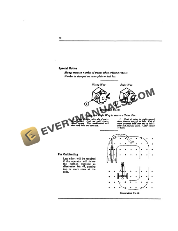 Case Farmall Tractor Operator Manual MC-D 2992B PDF 7 Case Farmall Tractor Operator Manual MC-D 2992B PDF - Image 5