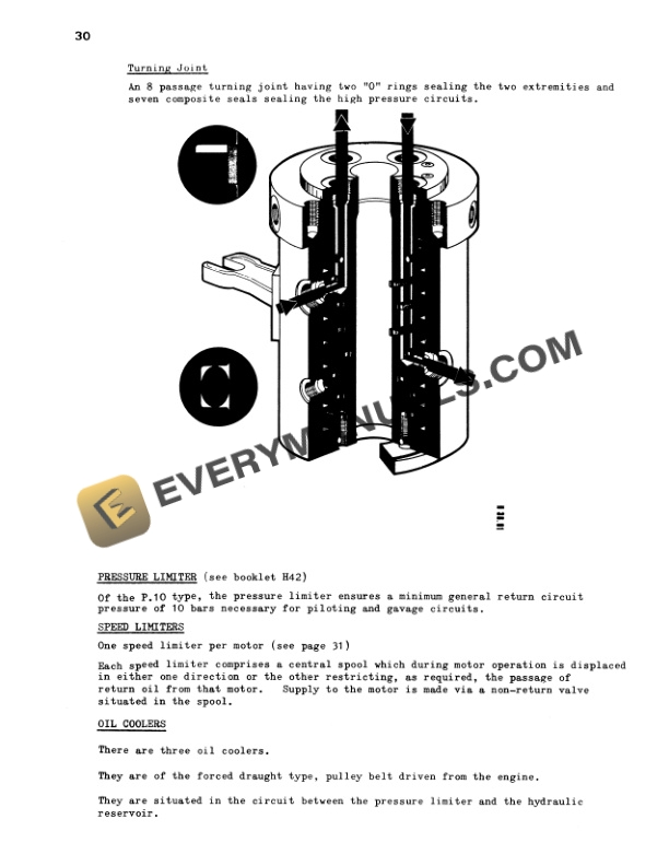 Case HC300 Poclain Product Technical Manual 8-38350-5