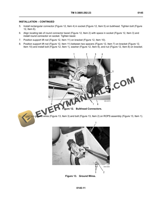 Case Heavy Type 2 Skid Steer Loader (M400T)(NSN 3805 Technical Manual TM 5-3805-292-23-5