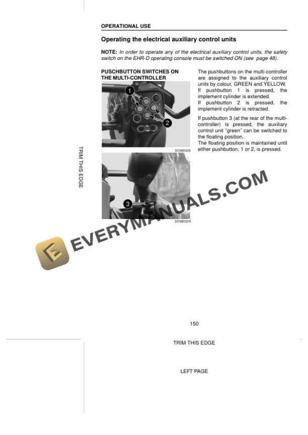 Case High-Tech CS110, CS120, CS130, CS150 Tractor Operator Manual 7-4890. PDF 6 Case High-Tech CS110, CS120, CS130, CS150 Tractor Operator Manual 7-4890. PDF - Image 4