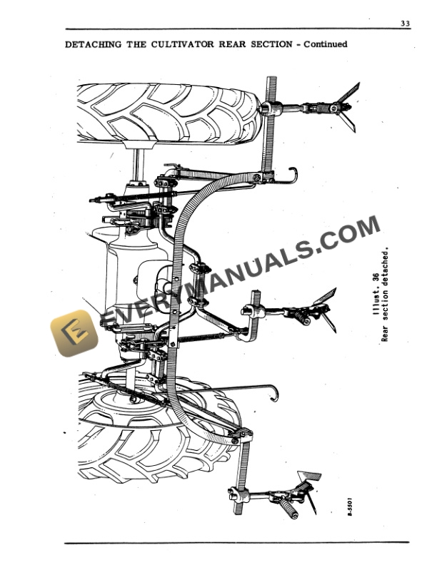 Case HM-250 Cultivator McCormick Part Manual 1006912R3-2