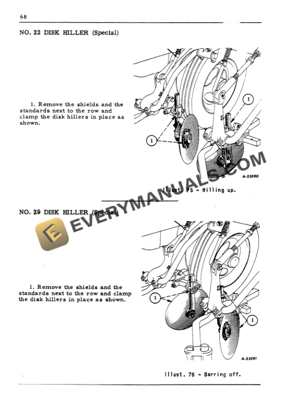 Case HM-250 Cultivator McCormick Part Manual 1006912R3-3