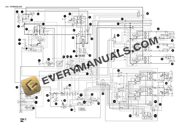 Case Hydraulic Excavators Poclan 788P, 788C Workshop Manual-2