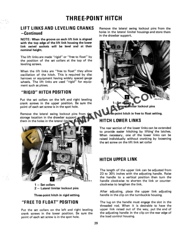 Case Hydro 70 Tractor Operator Manual 1084275R1 PDF 5 Case Hydro 70 Tractor Operator Manual 1084275R1 PDF - Image 3