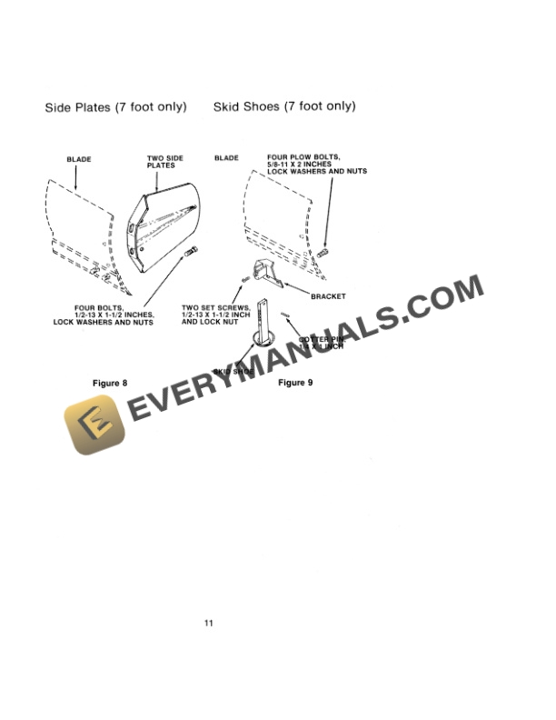 Case IH 15 Rear Mounted Blade Operator Manual 1096276R3-5