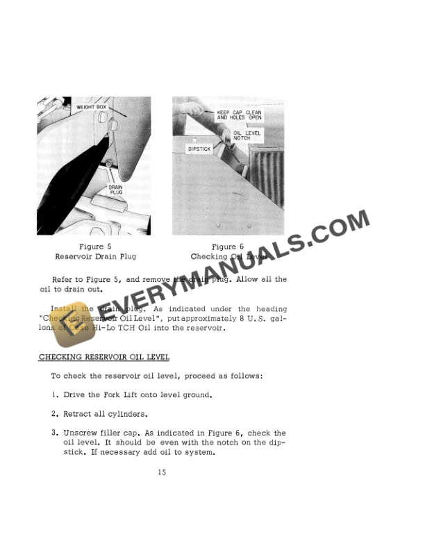 Case Industrial 430 Wheel Fork Lift Operator Manual 9-1041-3