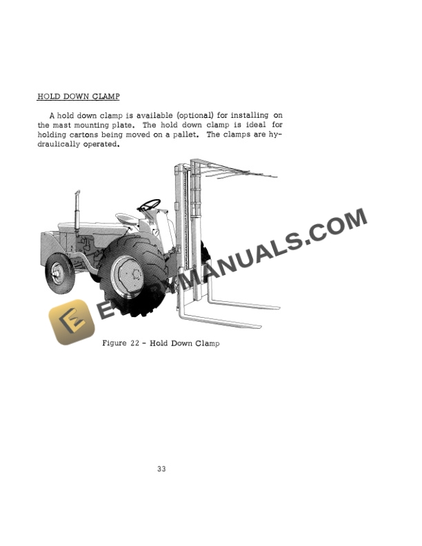 Case Industrial 430 Wheel Fork Lift Operator Manual 9-1041-5