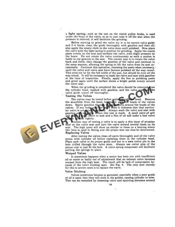 Case Instructions on Operation and Care of 12-20 Tractor Operator Manual 5208 PDF 4 Case Instructions on Operation and Care of 12-20 Tractor Operator Manual 5208 PDF - Image 2