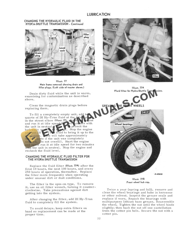Case International 3414 Loader Tractor Operator Manual 1019764R4 PDF 7 Case International 3414 Loader Tractor Operator Manual 1019764R4 PDF - Image 5