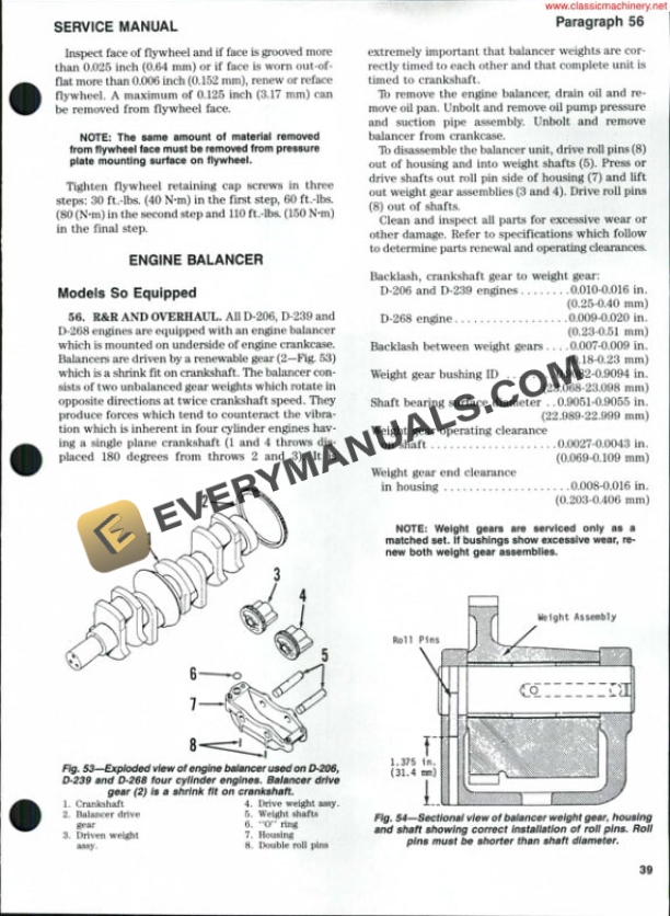 Case International 385, 485, 585, 685, 885 Tractor Shop Manual-3
