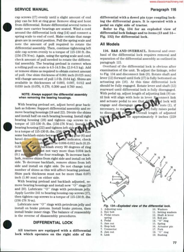 Case International 385, 485, 585, 685, 885 Tractor Shop Manual-5