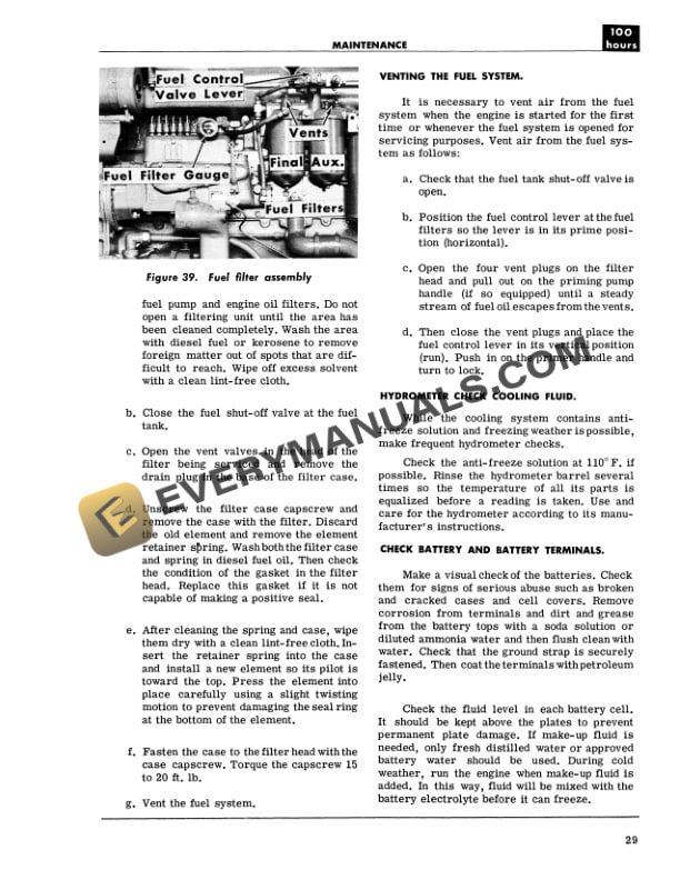 Case International 4300 Four-Wheel Drive Tractor Operator Manual 1014467R1-3