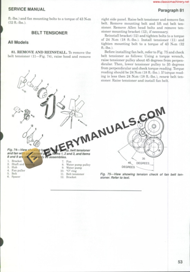Case International 5120, 5130, 5140 Tractor Shop Manual-3