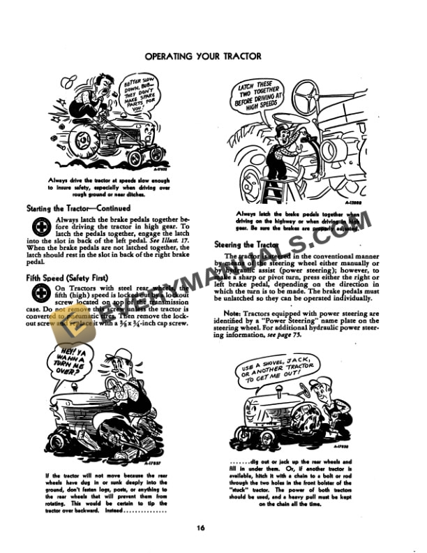 Case International 650 Diesel Tractor Operator Manual 1004490R3-2