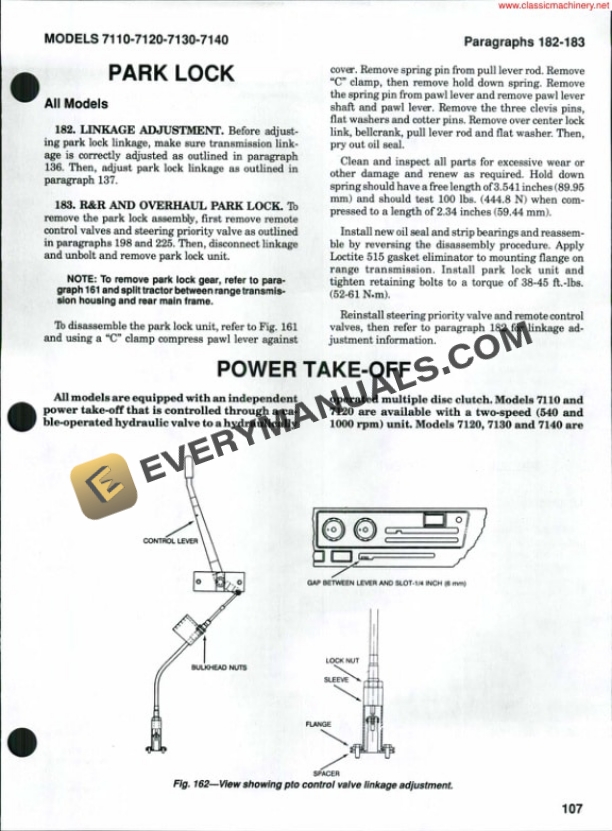 Case International 7110, 7120, 7130, 7140 Tractor Shop Manual-5