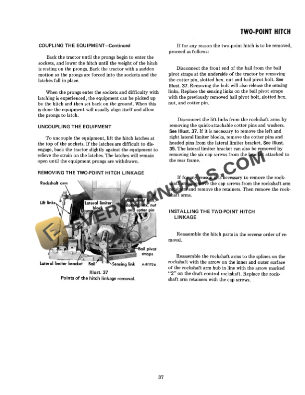 Case International 766 Tractor Operator Manual 1082943R1-3