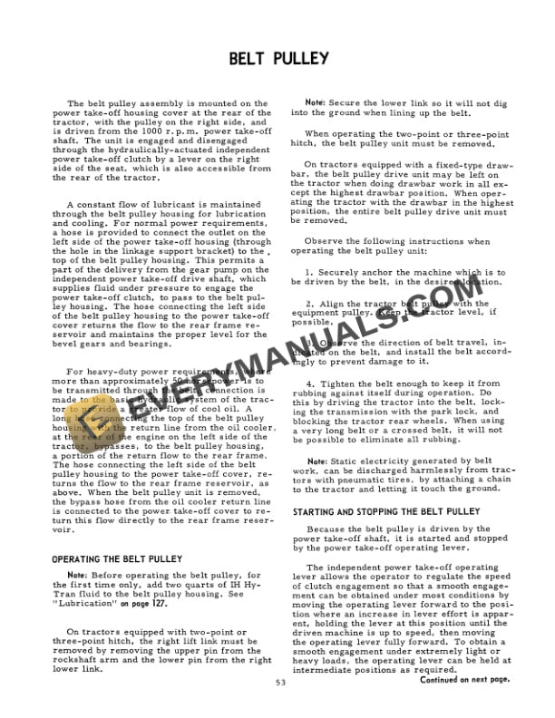 Case International 856 Tractor Operator Manual 1082650R2 PDF 5 Case International 856 Tractor Operator Manual 1082650R2 PDF - Image 3