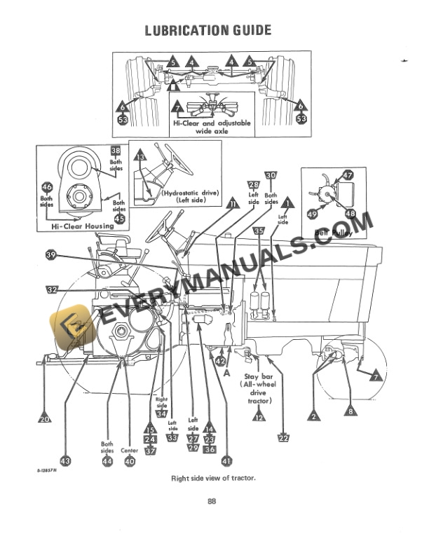 Case International 966 Tractor Operator Manual 1084205R1-5