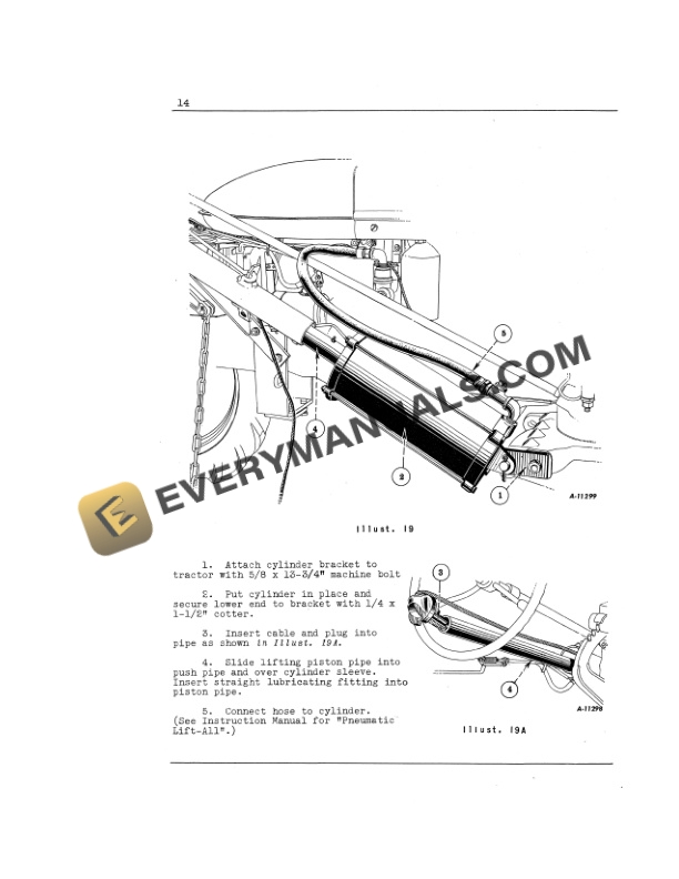 Case International No 18 Tractor Mower Owner Manual 1008004R3-3