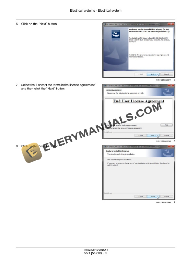 Case ISM Tier 4 Engine Service Manual 47632293-4