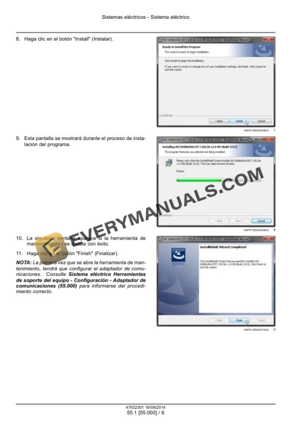 Case ISM Tier 4 Engine Service Manual 47632301 ES-4