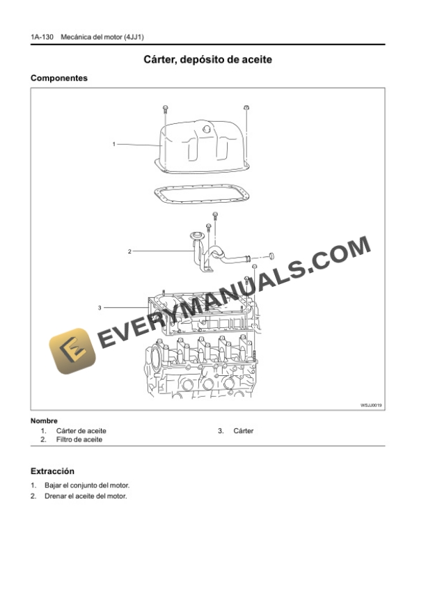 Case Isuzu 4JJ1 Engine Service Manual 87606795A-4
