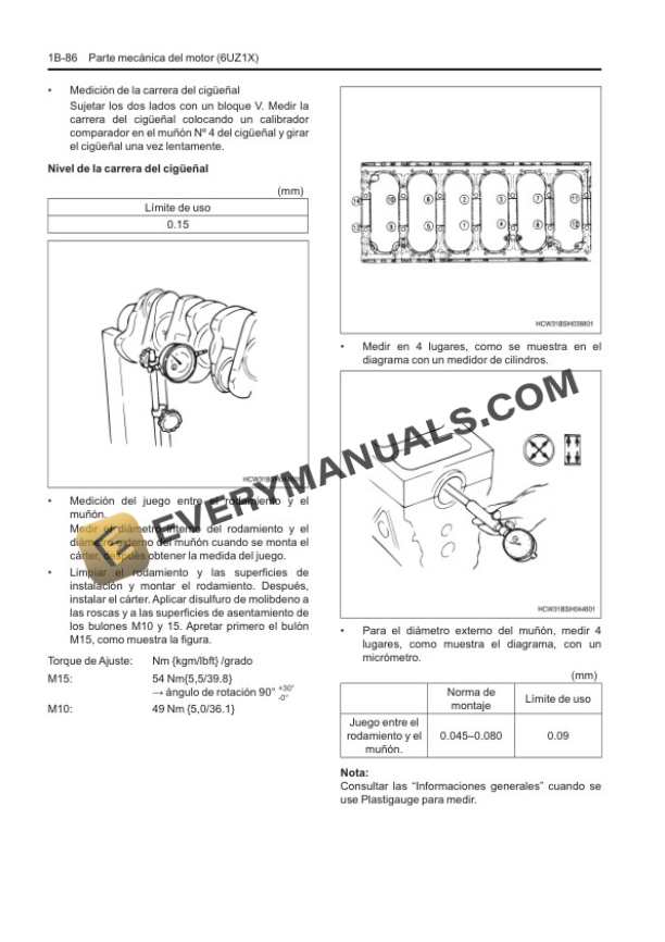 Case Isuzu 6UZ1X Engine Service Manual 87606798A-3