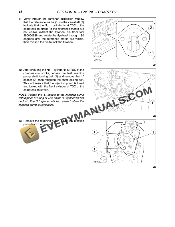 Case JX1060C, JX1070C, JX1075C, JX1085C, JX1095C Tractor Repair Manual 87393636-5