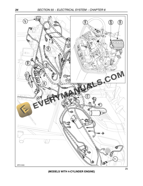 Case JX1060C, JX1070C, JX1075C, JX1085C, JX1095C Tractor Repair Manual 87393637-3