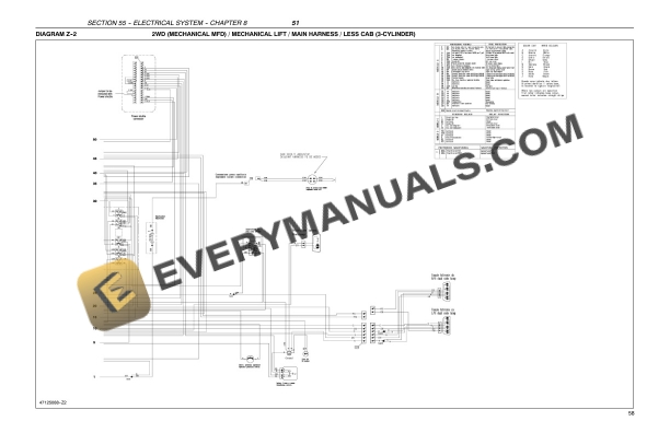 Case JX1060C, JX1070C, JX1075C, JX1085C, JX1095C Tractor Repair Manual 87393637-5