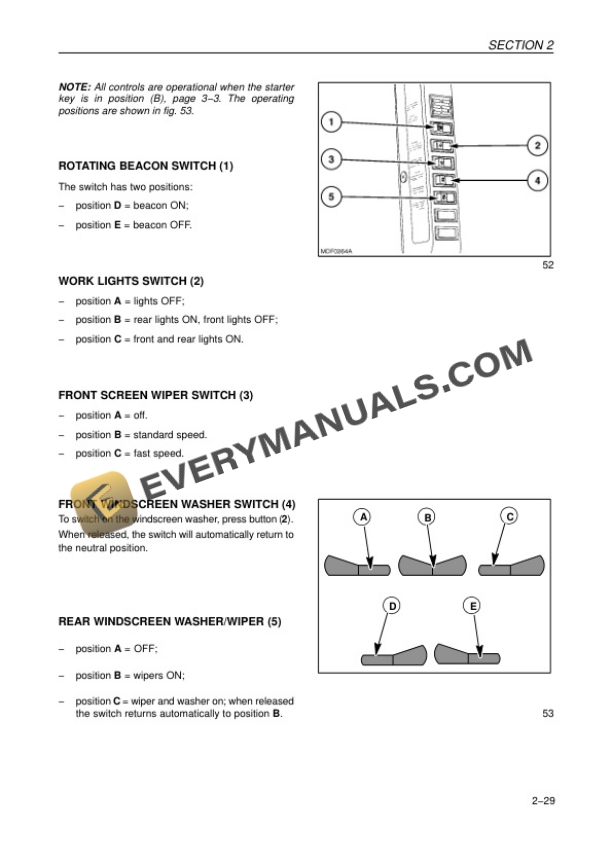 Case JX1060C, JX1070C, JX1075C Tractor Operator Manual 87552937-2