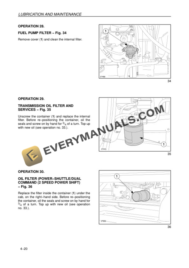 Case JX1060C, JX1070C, JX1075C Tractor Operator Manual 87552937-4