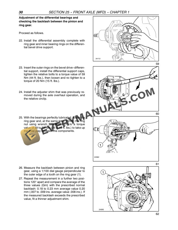 Case JX1060C, JX1070C, JX1075C Tractor Repair Manual 87046864-3