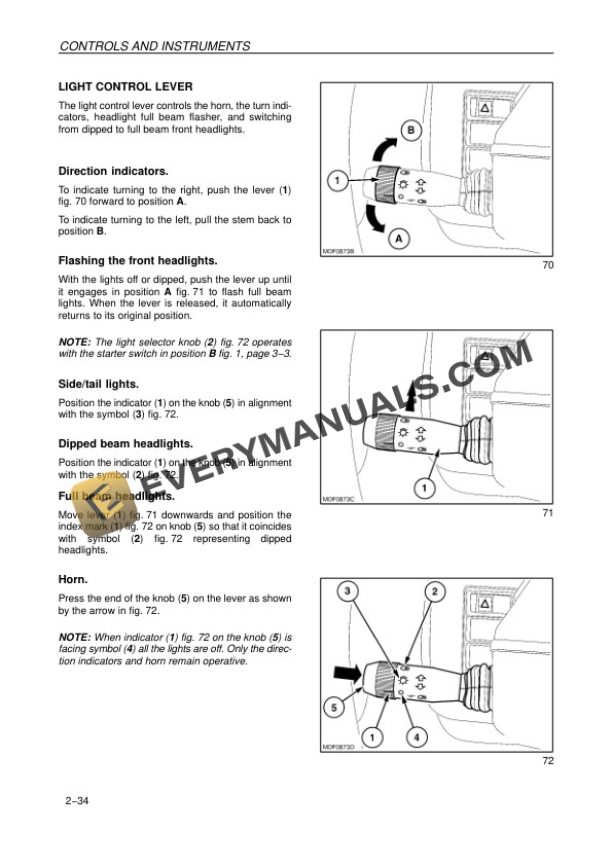 Case JX1070U, JX1080U, JX1090U, JX1100U Tractor Operator Manual 87558108-2