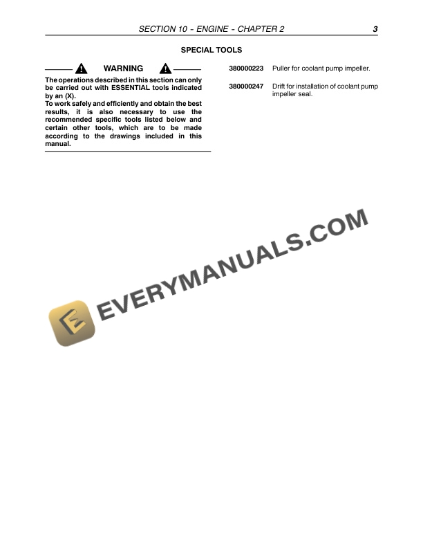 Case JX1075N, JX1095N Tractor Operator Manual 87352290-4