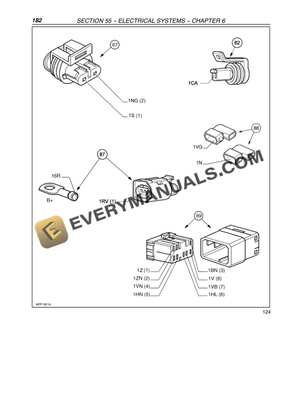 Case JX1080U, JX1090U, JX1100U Tractor Repair Manual 87054732-5