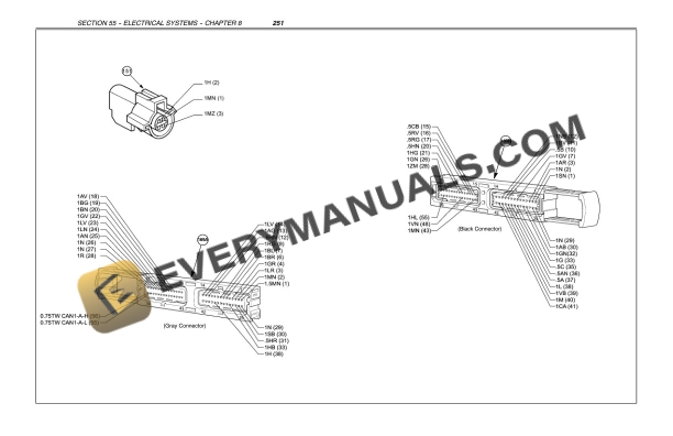 Case JX1080U, JX1090U, JX1100U Tractor Repair Manual 87054733-4