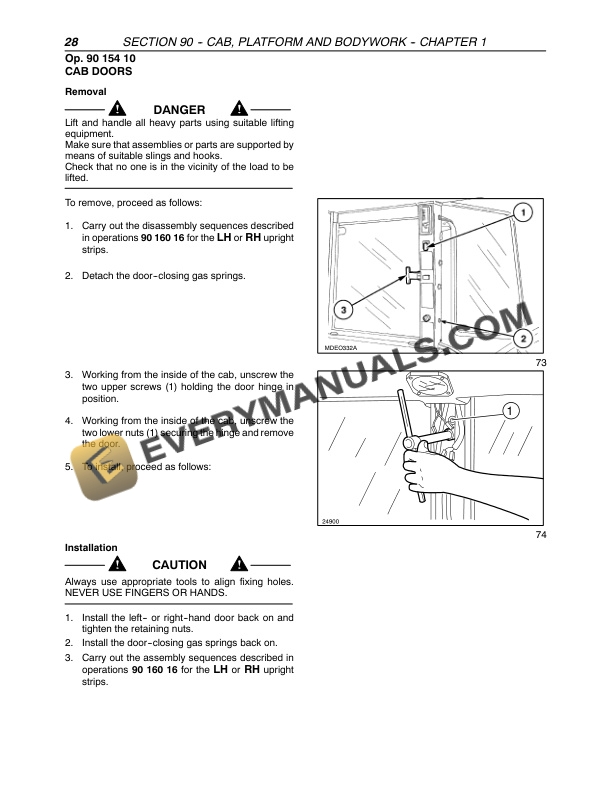 Case JX1080U, JX1090U, JX1100U Tractor Repair Manual 87054734-5