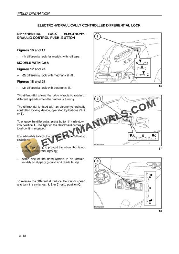 Case JX1085C, JX1095C Tractor Operator Manual 87576885-3