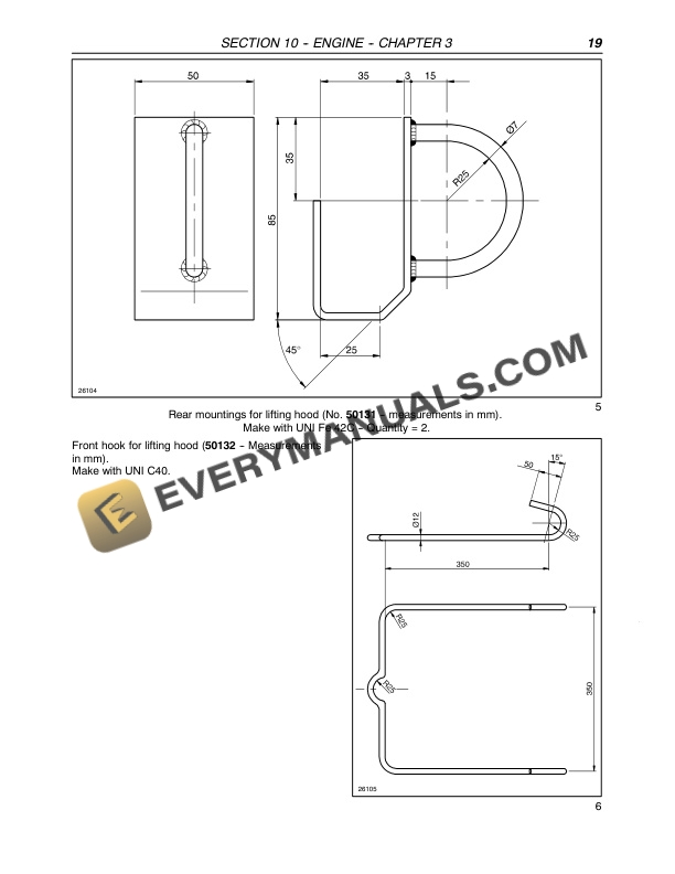 Case JX55, JX65, JX75, JX85, JX95 Tractor Repair Manual 87060402-4