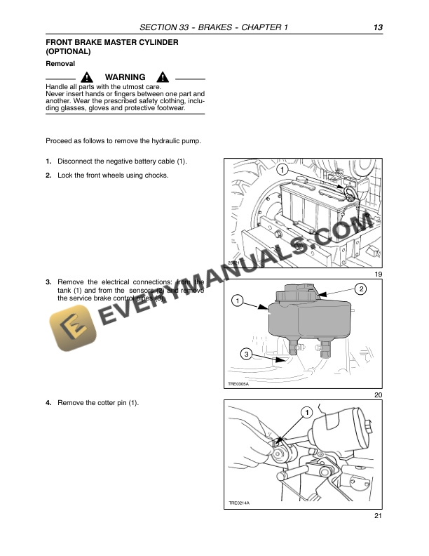 Case JX55, JX65, JX75, JX85, JX95 Tractor Repair Manual 87060404-2