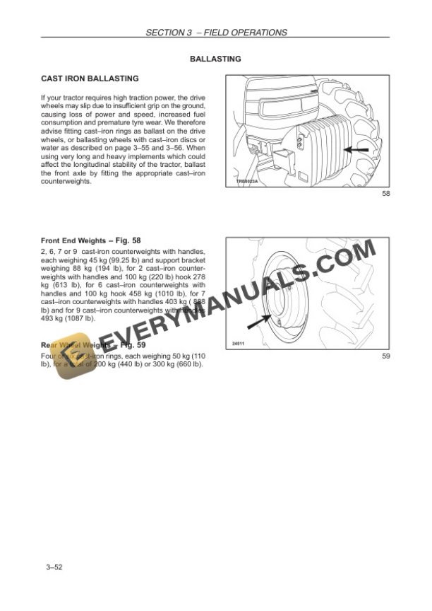 Case JX60, JX70, JX80, JX90, JX95 Tractor Operator Manual 47376896-4